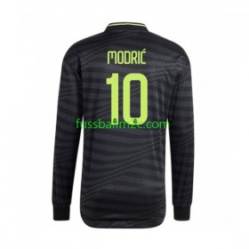 Fußballtrikots Real Madrid Modrić 10 Ausweich Trikotsatz 2022-2023 Langarm